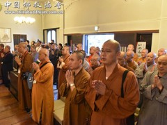 中国佛教代表团结束在日本的友好访问