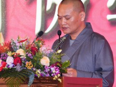 杭州佛学院举行建校二十周年庆典活动，众高僧与学者应邀出席活动