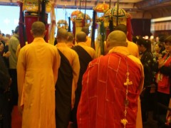 2018中国讲经交流会示范讲经在杭州举行 静波法师做首场