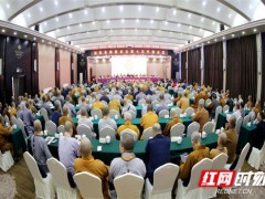 湖南省佛教协会第七次代表大会闭幕 圣辉法师再次当选会长
