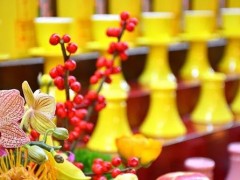 第四日 无遮水陆请上堂 供上堂 大众如法供养