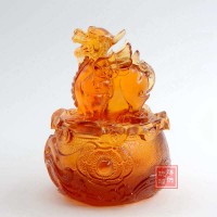 琉璃香炉,古法琉璃香炉定制厂家