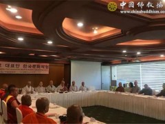 中国佛教代表团赴韩国出席燃灯会庆祝活动