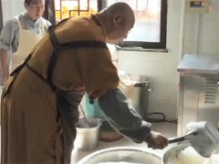 街采：博山正觉寺长老亲自做的豆腐真是美味啊