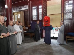 天童禅寺2019年第十四届“天童山居士传统禅七”今日起七