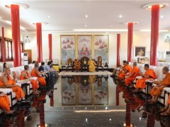 南传佛教教职人员参访团到访深圳弘法寺