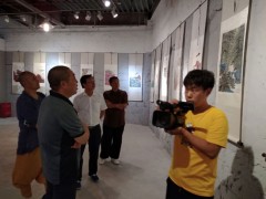 曾醉画展在北京红博艺术展览中心开幕