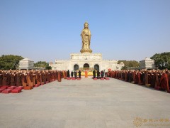 祈福——普陀山佛教协会举行感恩祈福