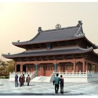 广东揭阳菩提寺 寺院设计方案