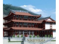 福建宁德种徳禅寺 寺院设计方案图1